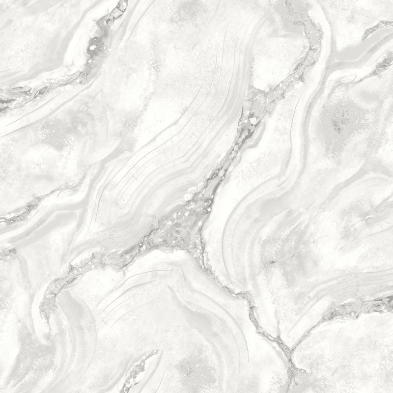 Crozet 10.05m x 53cm Textured Glitter Wallpaper Roll, Pearl