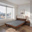 Double (4'6) Solid Wood Bed