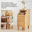 Table de bout en bois massif avec rangement-2045098544
