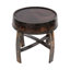 Table d'appoint ronde de style baril