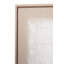 White And Natural Textured Canvas - Single Picture Frame Print on Canvas