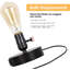 Lampe de bureau USB en métal Barwon