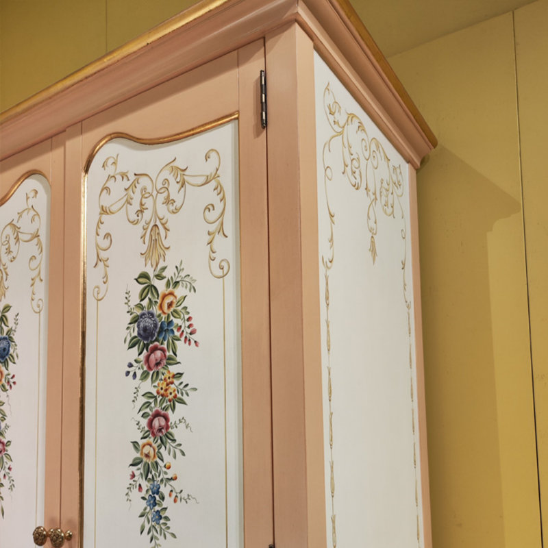 Garde-robe de luxe à deux portes French Light