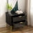 Barbeau Modern Fluted Nightstand With 2 Drawers-1391041388