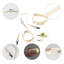 Laisse ajustable mains libres et collier 6-en-1 avec lampe DEL Luna 8 pi-112281005-133664131
