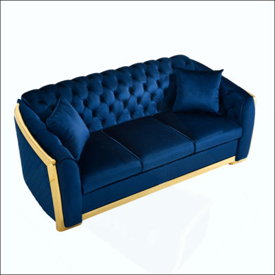 Ensemble de canapé Chesterfield Luxury