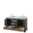 Deborah 60'' Double Bathroom Vanity with Marble Top-23113261-80209531
