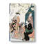 Portrait Of The Courtesan Nioteru Of The Ogiya by Torii Kiyonaga - Wrapped Canvas-55322747