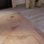 Kouang Wool Geometric Area Rug in Light Brown-162463521
