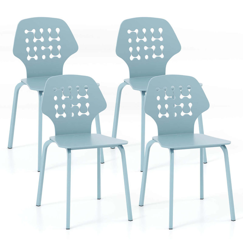 Lonney 18'' H Side Chair, Blue