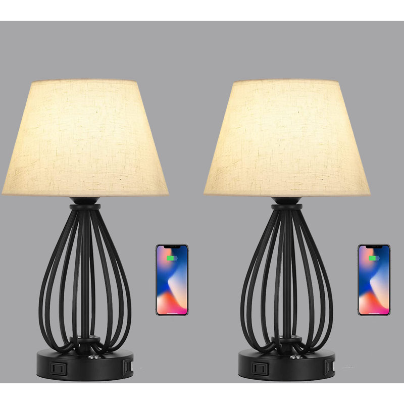Elef Adjustable Metal USB Desk Lamp