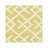 Crawford Hand Woven Flat Weave Wool/Cotton Geometric Rug in Ivory/Light green-17577241
