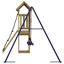 Garibay Freeport Park Swing Set with 1 Swing(s)-1816274828