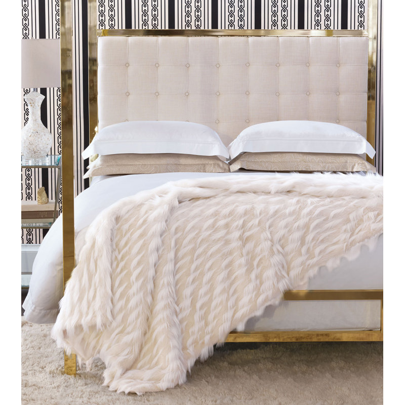 Lusso Sham, White, King