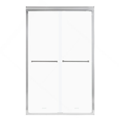 Semi-Frameless Bypass Shower Enclosure For Stylish Bathrooms, Enhancing Functionality