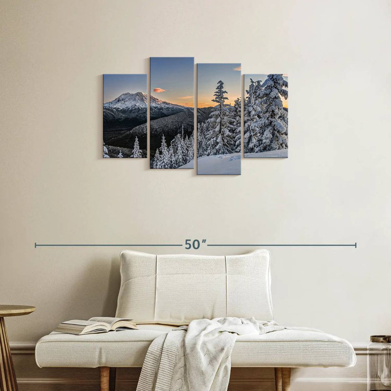 Alvord Mount Rainier Sunrise, H 22 po x l 36 po