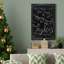 «Merry And Bright Chalk», reproduction sur toile tendue-1049946951