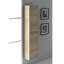 Ambra Column 11.8" W x 59.1" H Linen Tower-1007527720
