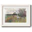 Promenade a Argenteuil 1875 par Monet - reproduction d'un seul cadre-187937550-187937584