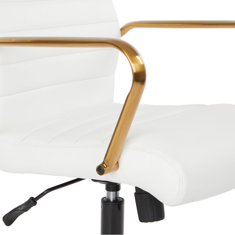 Chaise de travail Turbeville, Blanc