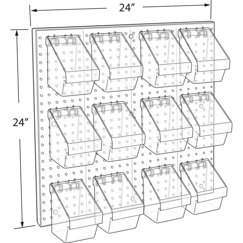 24'' H x 24'' W Plastic Kit