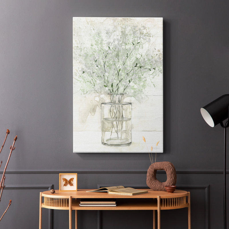 Greens of Summer I -Galery Enveloppé Cavas, H 18 po x l 12 po