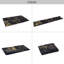 Tapis noir et doré lavable 2 pi x 3 pi-199229514