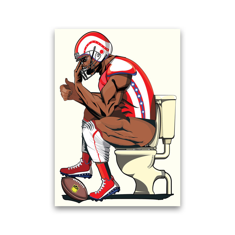 American Football - Print, No Framed, 42cm H x 30cm W x 1cm D