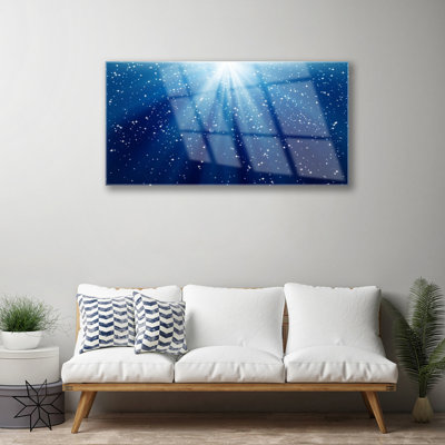 Art Abstract - No Frame Print on Glass