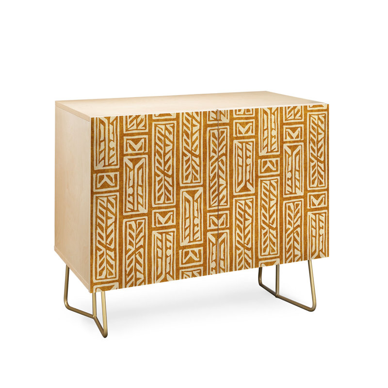 Joniah Accent Cabinet, Gold