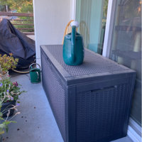 Devoko 102 Gallon Water Resistant Plastic Deck Storage Container