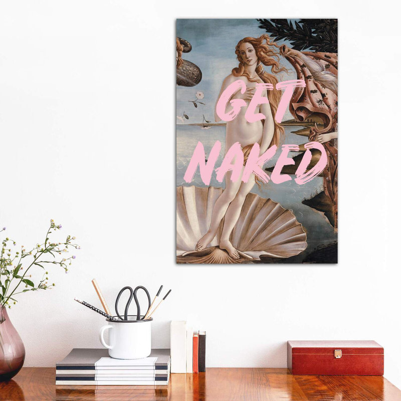 Venus Print - Wrapped Canvas Print, 66.04cm H x 45.72cm W x 1.91cm D