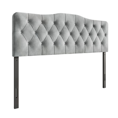 Dvante Upholstered Velvet Panel Headboard