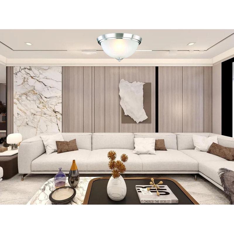 Glass Flush Mount
