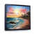 Black Floater Framed