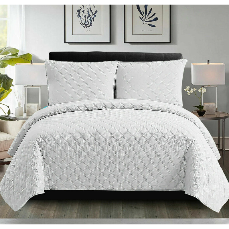 Amnon Throw Blanket, W250 x L270cm, White