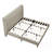 High Headboard Upholstered Bed Frame With 12-Slat Support, Easy Assembly, And No Box Spring Needed-332546305