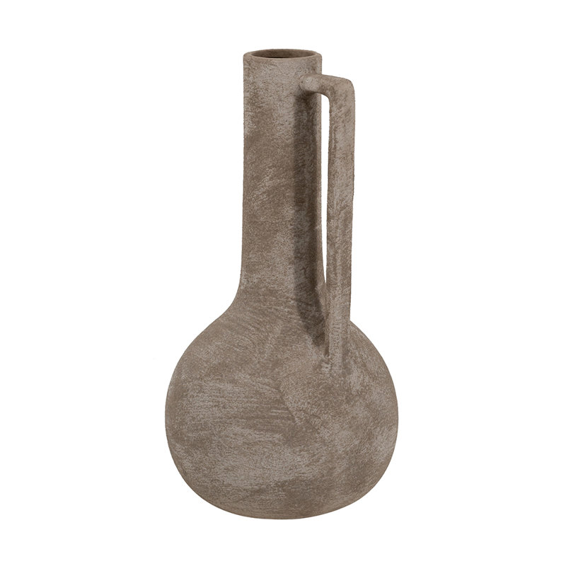 Vase en terre cuite 7X7X13.5 "