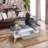 Levi Glass Top Single Coffee Table-26230979