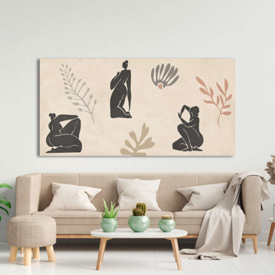 In The Garden Of Luxury by Atelier Deco - Wrapped Canvas Print