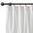 Elegant Heavyweight Curtains & Drapes, Polyester Blend, Modern Living Room