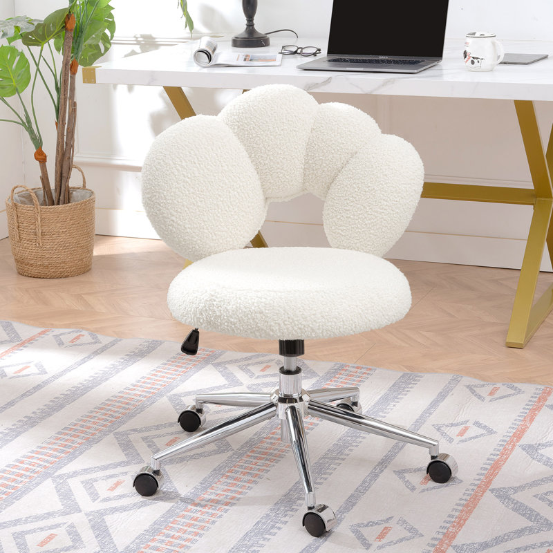 Fauteuil pivotant à 360 °, réglable en hauteur, fauteuil pivotant, tissu de bureau