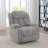 Beca Grey Upholstered Power Lift Recliner-281344174