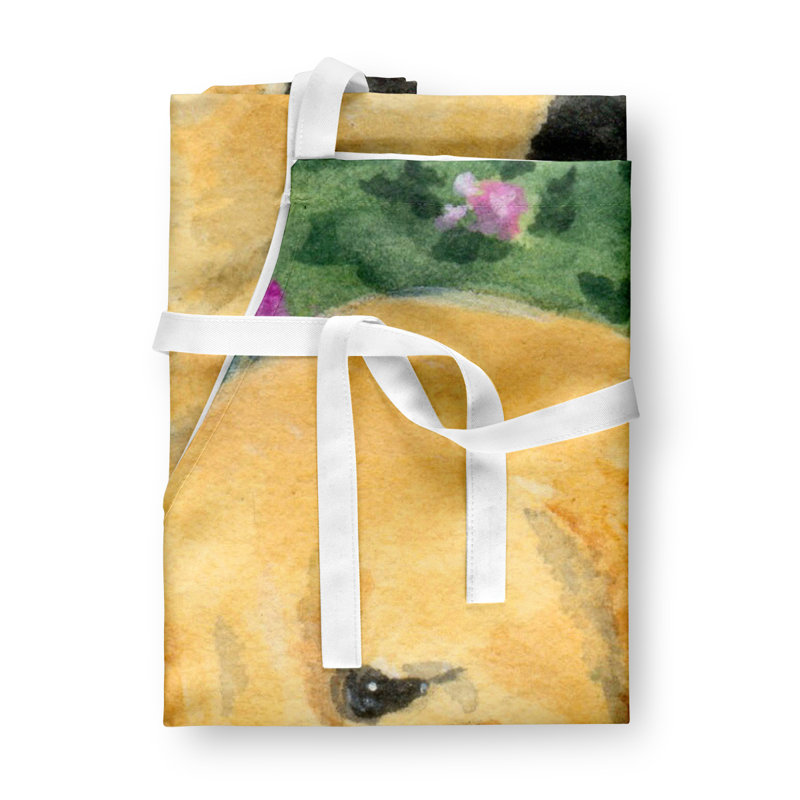 No Pattern Bib Apron