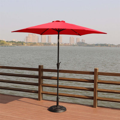 Parasol Cattima 106,3 avec contrepoids inclus