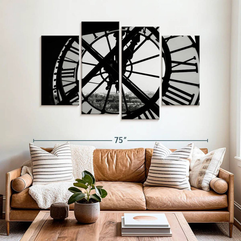Tour de l'horloge Kerner, H 42 po x l 68 po