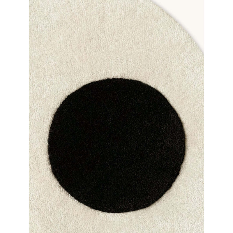 Round Handmade Wool Rug