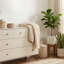 Austin 5-drawer Dresser, White/natural-1137041276