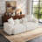 Boneless 2-Piece Upholstered Corduroy Modular Sectional Sofa – Fully Compressed, No Assembly Required-101043294