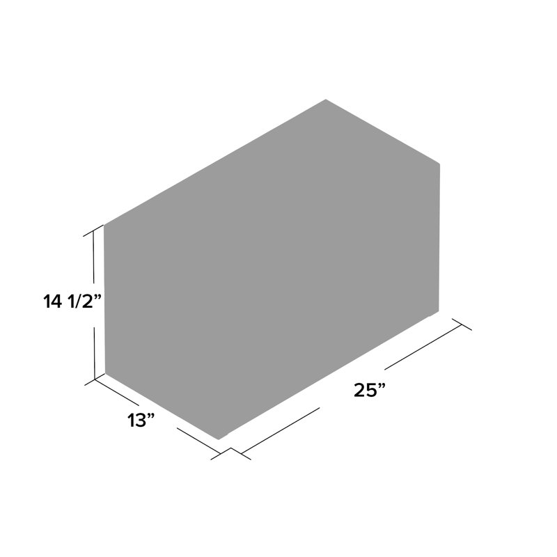 Wilson 25'' Wide 1 - Shelf Storage Cabinet